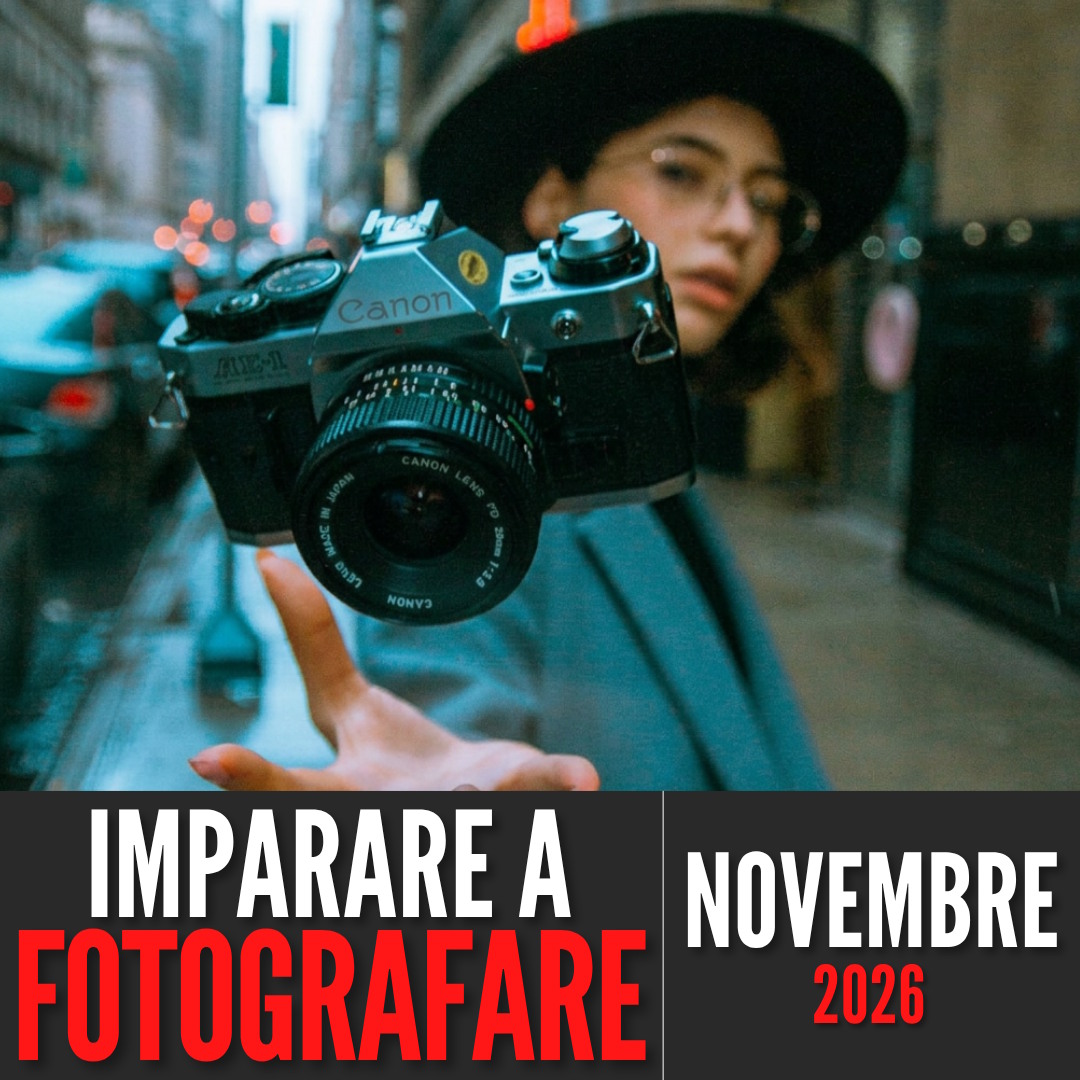 Corso Base di Fotografia Online - Gennaio 2026